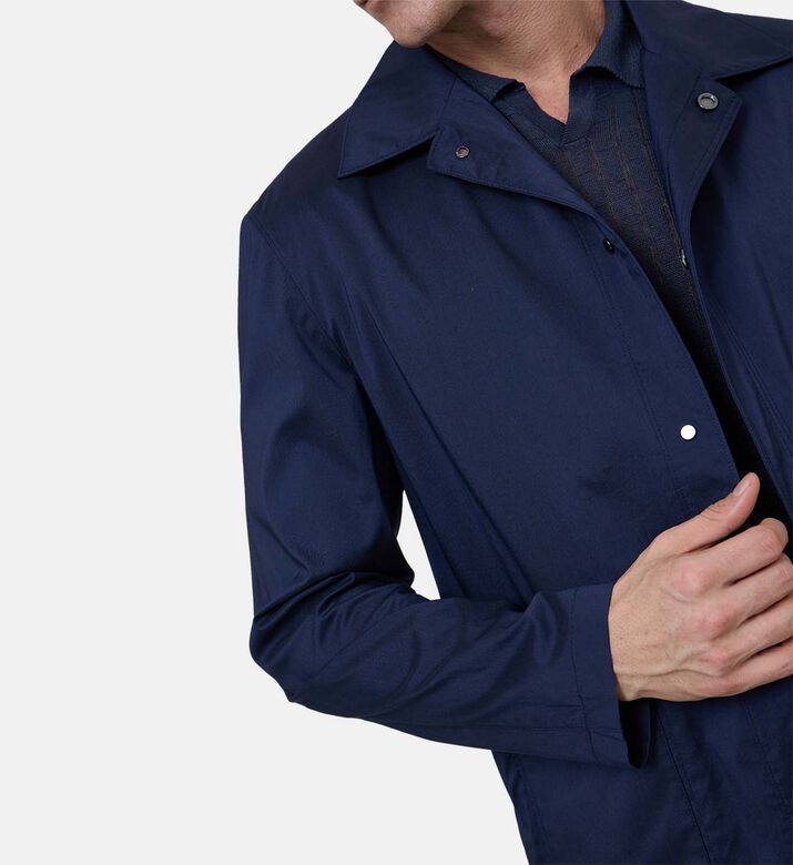 جاكيت هارينغتون بمزيج قطن