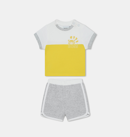 Baby Boy Organic Shirt Short Set