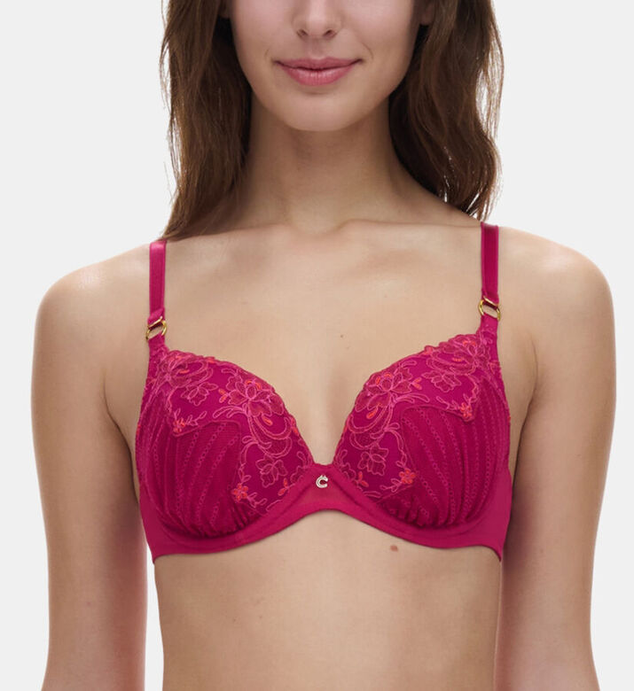 Push-up Embroidered Bra