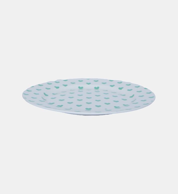 Hearts-print Round Plate Hearts-print Round Plate