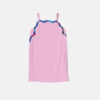 Sleeveless Abstract Print Dress