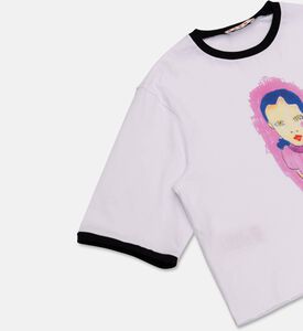 Marni Character-print Contrast Ribbing T-shirt, Packshot View