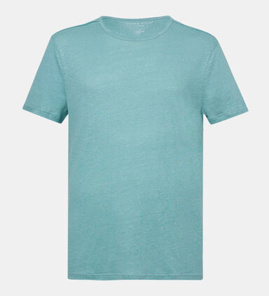 Jordan Plain-colored Linen T-shirt