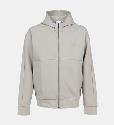 Logo-badge Zipped Sweatshirt