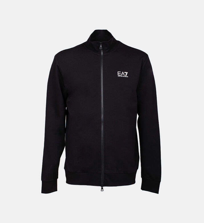 سويت شيرت قطن بلوغو بسحاب