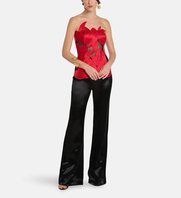 Savanna Top Grandeur, Red, S, Model View