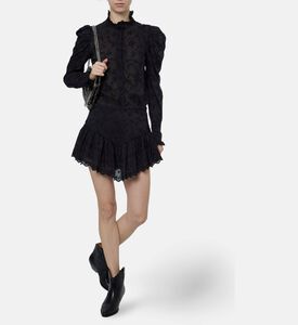 Isabel Marant Embroidered Button-down Blouse, Model View