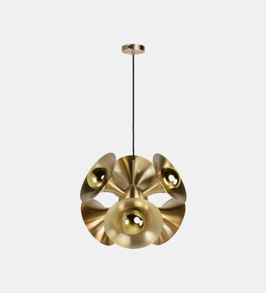 Jazz Brass 6-bulb Lamp