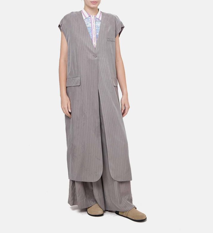 V-neck Regular-fit Dress