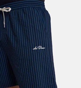 Seersucker Stan Stripe Swim Shorts Seersucker Stan Stripe Swim Shorts