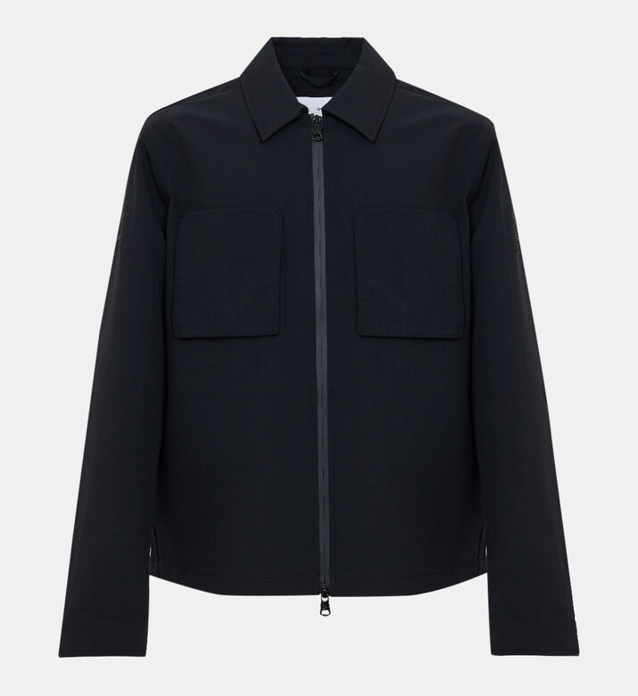 Technical Stretch Zip-up Overshirt