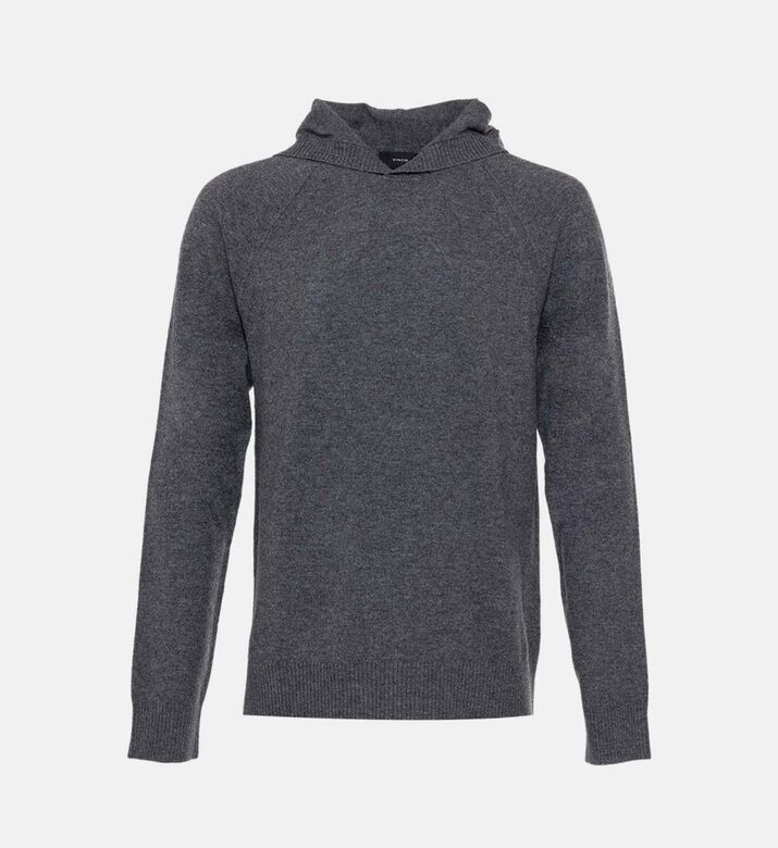 هودي كلاسيكي محبوك بقصة عادية