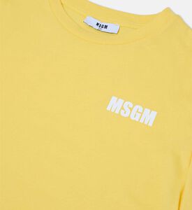 تيشيرت قطن جيرسيه بطبعة شعار