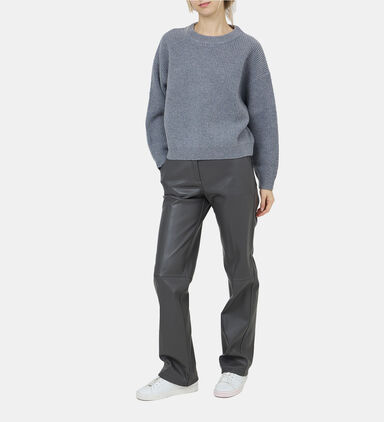 Knitted Crewneck Sweater