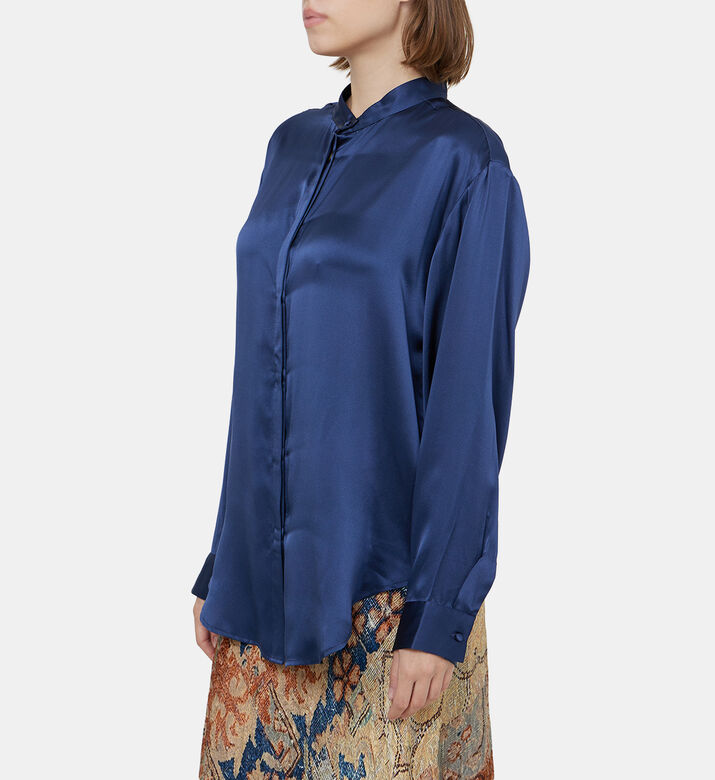 قميص سيلفينيس بياقة تونسية