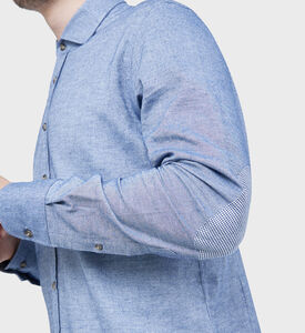 قميص قطني مزين بالفانيلا