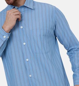 قميص سادامون جاي بأكمام طويلة مخطط