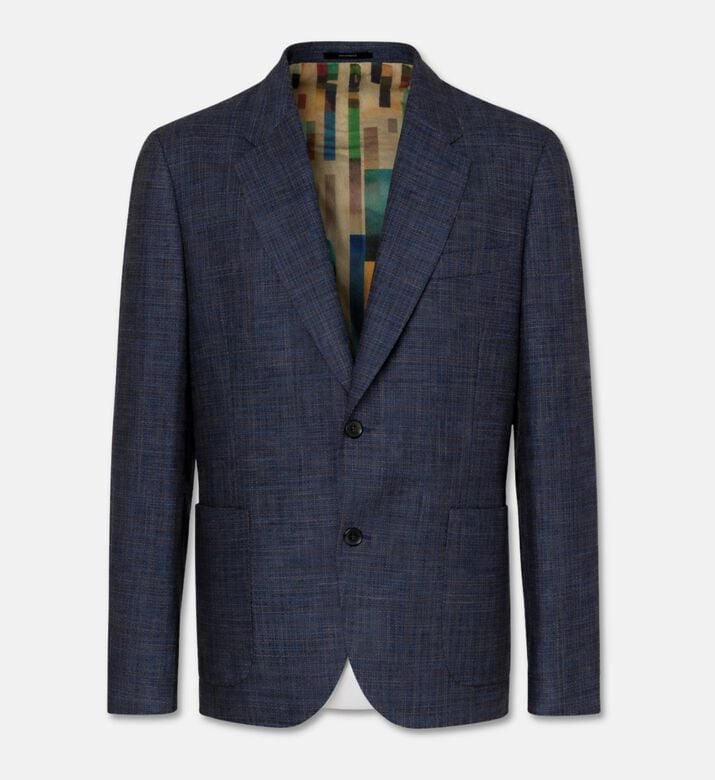 Paul Smith Micro-check Two-button Jacket, Packshot View