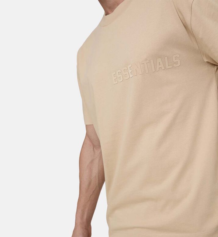 تيشيرت بقصة فضفاضة بنقشة بارزة