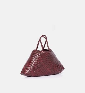 Dragon Diffusion Santa Croce Small Leather Bag, Burgundy, Packshot View