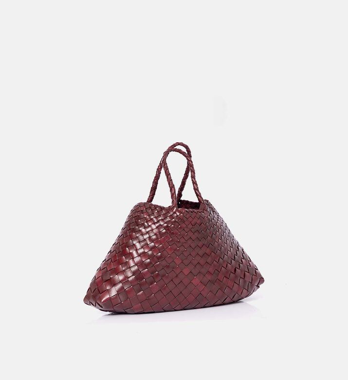 Dragon Diffusion Santa Croce Small Leather Bag, Burgundy, Packshot View