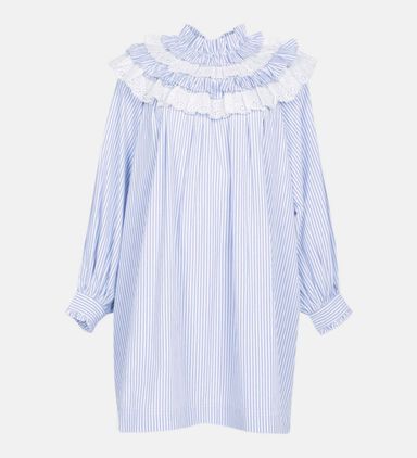 Baby Sailor Cotton Mini Dress