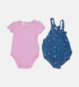 Logo-embroidery Snap Closure Set