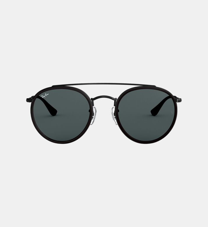 Round Double-bridge Sunglasses 51