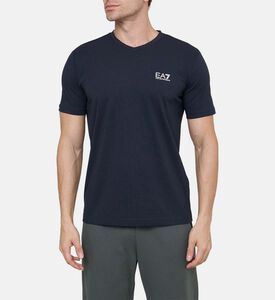 V-neck Lyocell Cotton T-shirt