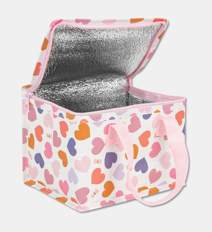 A Little Lovely Company Cool Bag 5.5l - Hearts, Packshot View