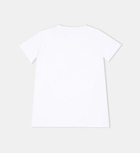 بلوزة للبنات مزينة بأزهار