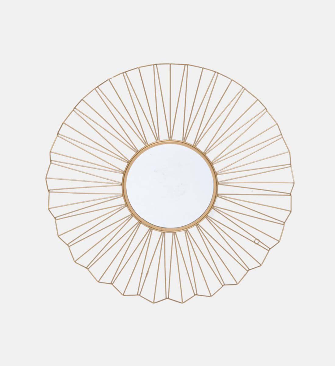 Round 2025 metal mirror