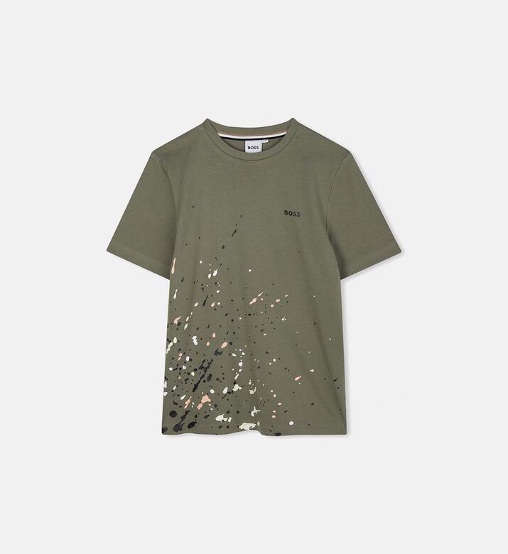Cotton Front Logo-print T-shirt