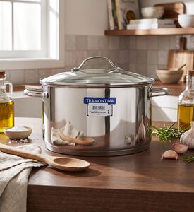 Tramontina Stainless Steel Casserole, Model View
