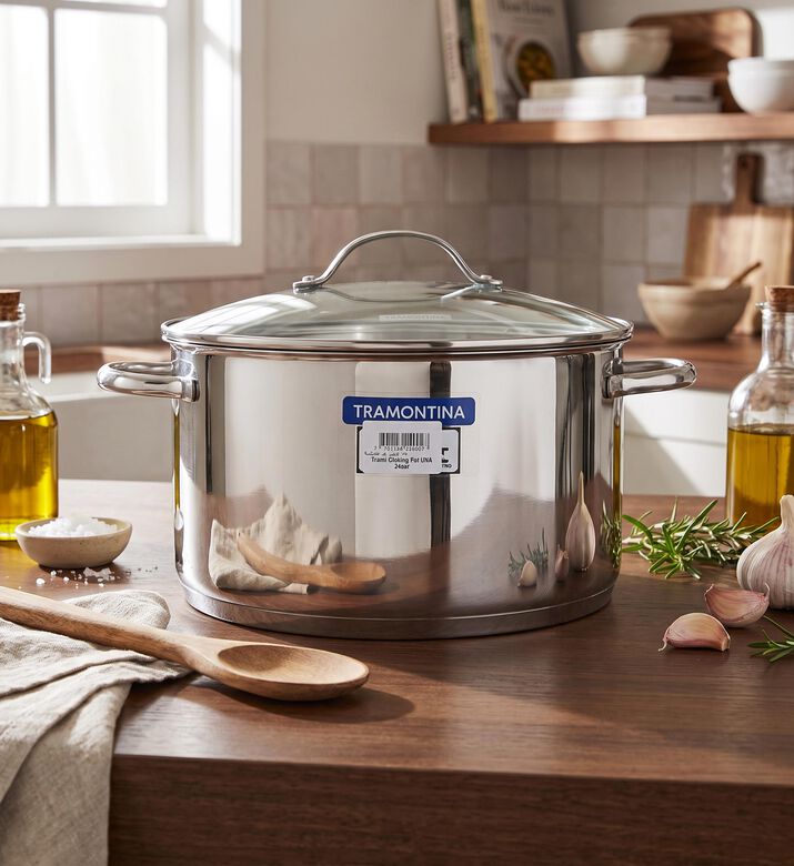 Tramontina Stainless Steel Casserole, Model View
