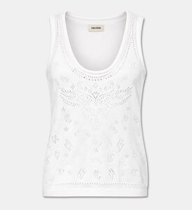 Zadig et Voltaire Textured Knit Sleevelesstop, Packshot View