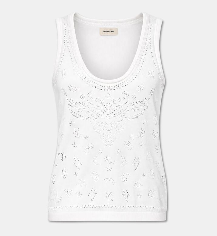 Zadig et Voltaire Textured Knit Sleevelesstop, Packshot View