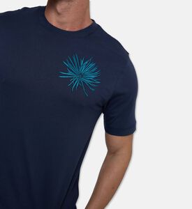 Pal Zileri Embroidered Chest-detail T-shirt, Model View