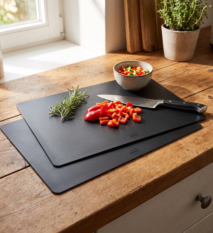 Rosle Flexible 2-piece Cutting Mat Set, Packshot View