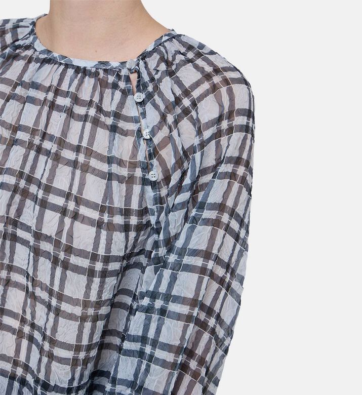 Savira Checked Blouse