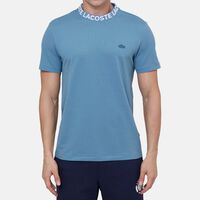 Cotton Piqué Logo Collar T-shirt