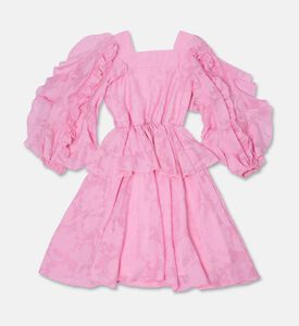 Poca and Poca Ruffle Long-sleeve Flared Dress, Packshot View