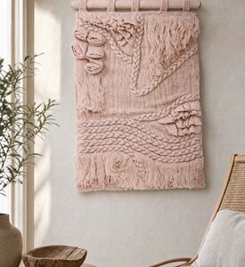 Home Deco and More Costesti Blush Wall Art Frame, Model View