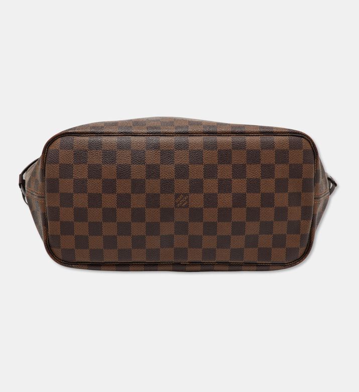 Louis Vuitton Preowned Louis Vuitton Damier Ebene Canvas Neverfull Bag, Packshot View