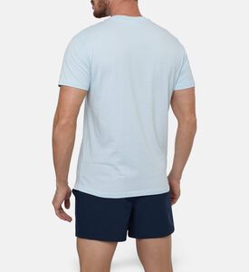 Maison Labiche Chess Dog Embroidered T-shirt, Model View