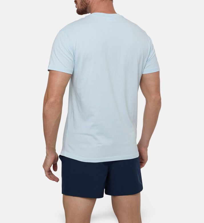 Maison Labiche Chess Dog Embroidered T-shirt, Model View