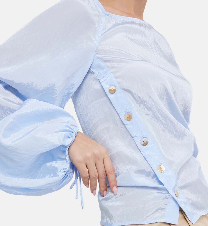 Birdie Asymmetrical Neckline Top