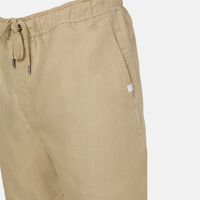 Sydney Linen Elastic Waist Shorts