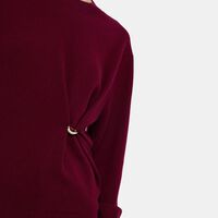 Ilaria Wool-cashmere Gathered Ring Sweater