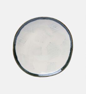 Ceramic Black-trim Dinner Plate